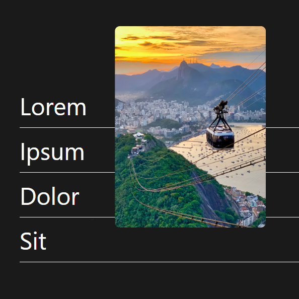 Image on hover